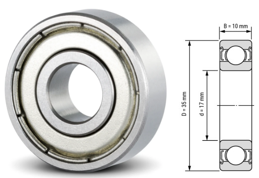 Needle Bearing for Printing Machines