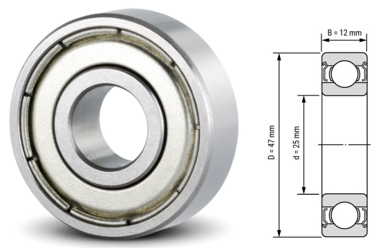 Needle Bearing for Printing Machines