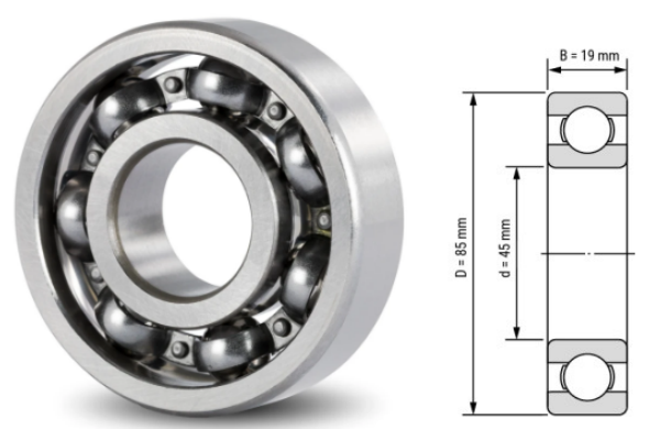 Needle Bearing for Printing Machines