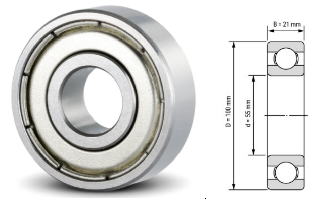 Needle Bearing for Printing Machines