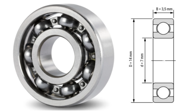 Needle Bearing for Printing Machines