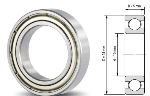 Needle Bearing for Printing Machines