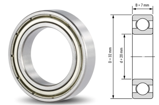 Needle Bearing for Printing Machines
