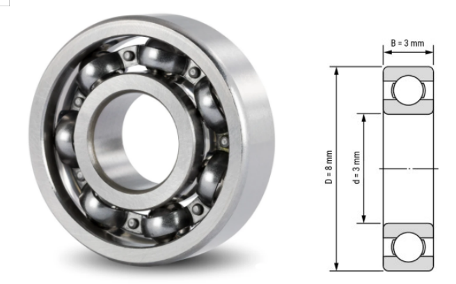 Needle Bearing for Printing Machines