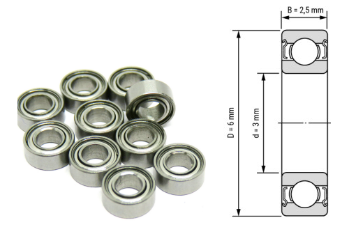 Needle Bearing for Printing Machines