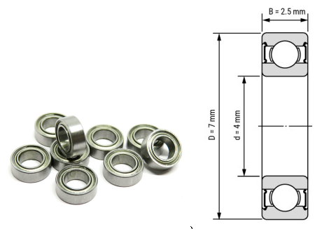 Needle Bearing for Printing Machines
