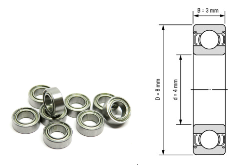 Needle Bearing for Printing Machines