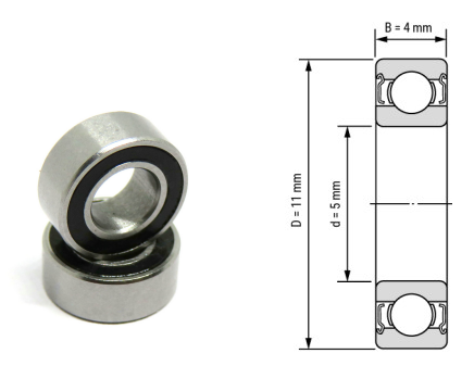 Needle Bearing for Printing Machines