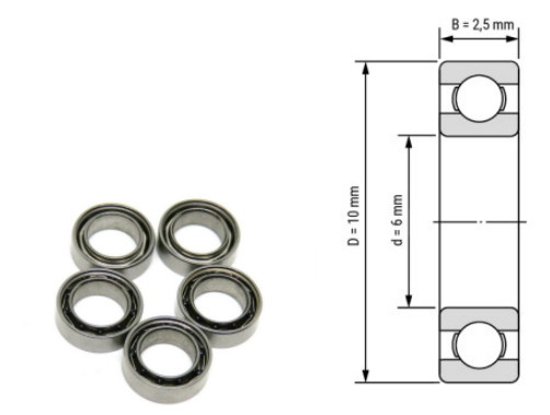 Needle Bearing for Printing Machines
