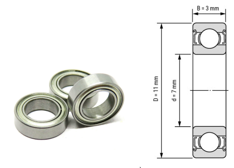 Needle Bearing for Printing Machines