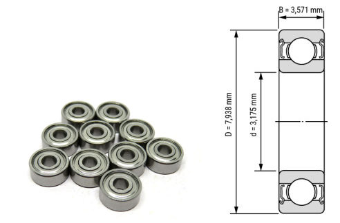 Needle Bearing for Printing Machines