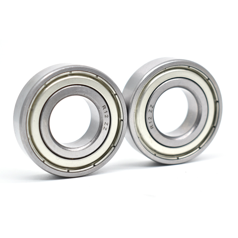 R12, R12Z, R12ZZ, R12RS, R12-2RS Inch Deep Groove Ball Bearings 3/4"x1-5/8"x7/16" (19.05x41.275x11.11mm) – Sealed Bearings for Electric Motors, Pumps, Fans, Power Tools & Light Industrial Machinery