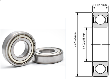 Needle Bearing for Printing Machines