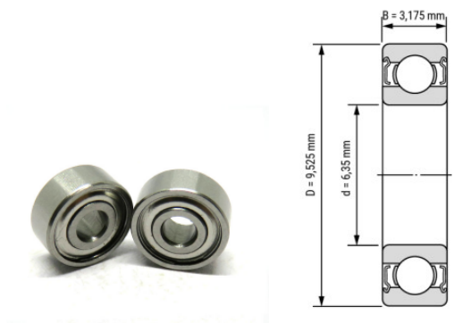 Needle Bearing for Printing Machines