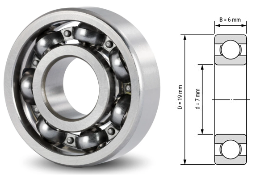 S607, S607Z, S607ZZ, S607RS, S607-2RS Stainless Steel Deep Groove Ball Bearings 7x19x6mm – Corrosion-Resistant Mini Bearings for Medical Devices, Food Machinery, Marine Equipment & Small Motors